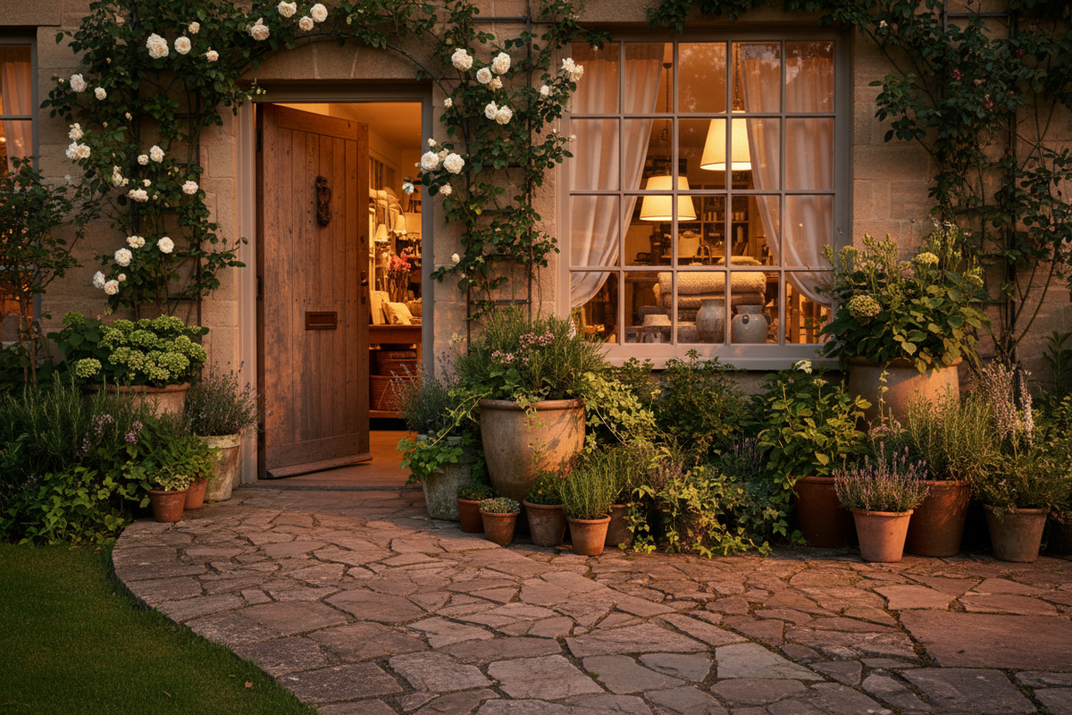 Cozy Boutique Entrance